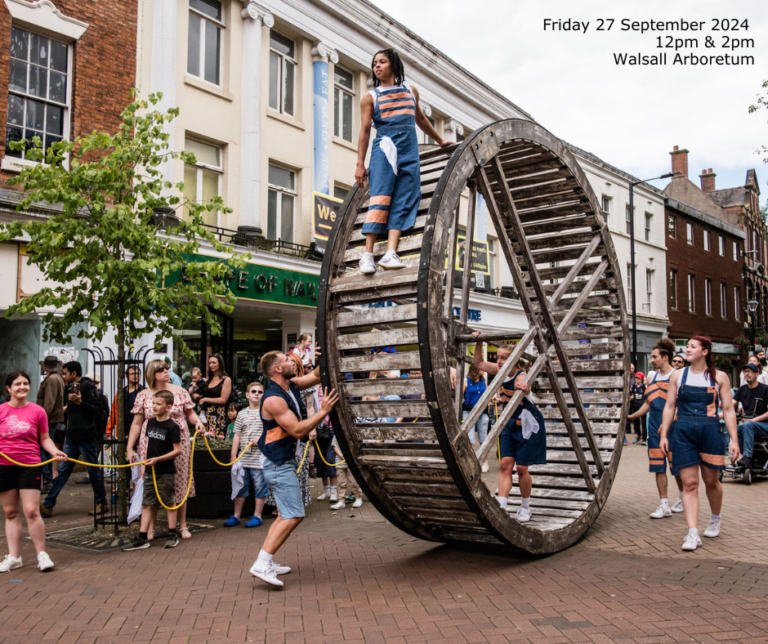 The Giant Wheel returns to Walsall Arboretum