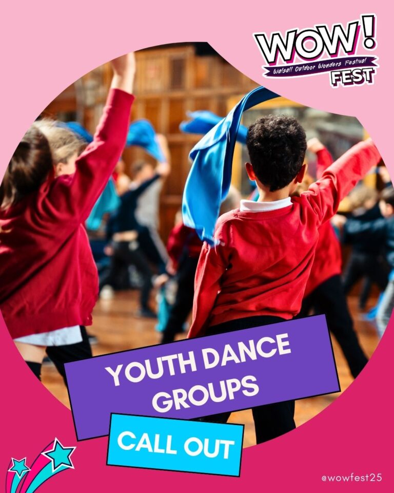 Performance Opportunity for Youth Dance Groups  –  WOW! Fest 2025 