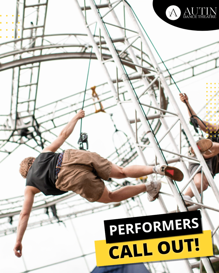 Call-Out for Exceptional & Versatile Male Dance Artists
