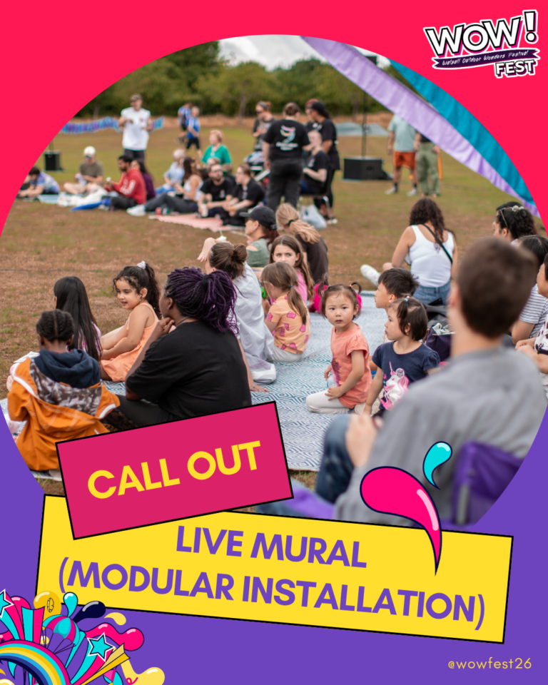 Call For Artists- WOW! Fest 2026 Living Mural